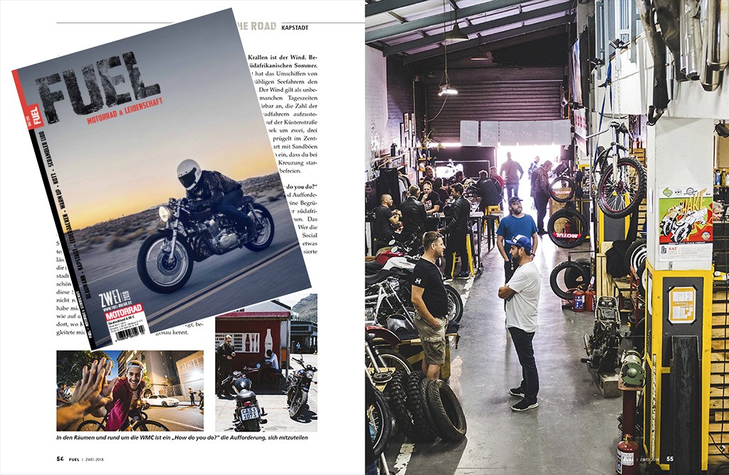 "Life and ride in Cape Town" - FUEL No. 2 / 2018 - Page 54-55